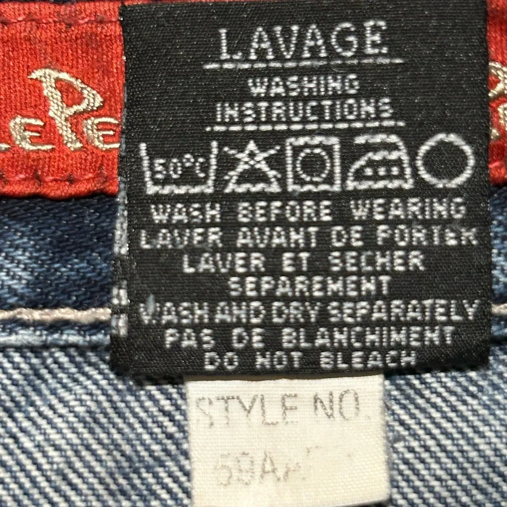 Vintage Pelle Pelle Jeans Wide Leg Baggy Loose Y2K JNCO‎ Style